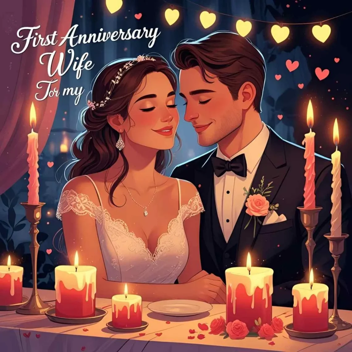 first anniversary wish for wife