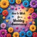 how to wish for a wedding anniversary