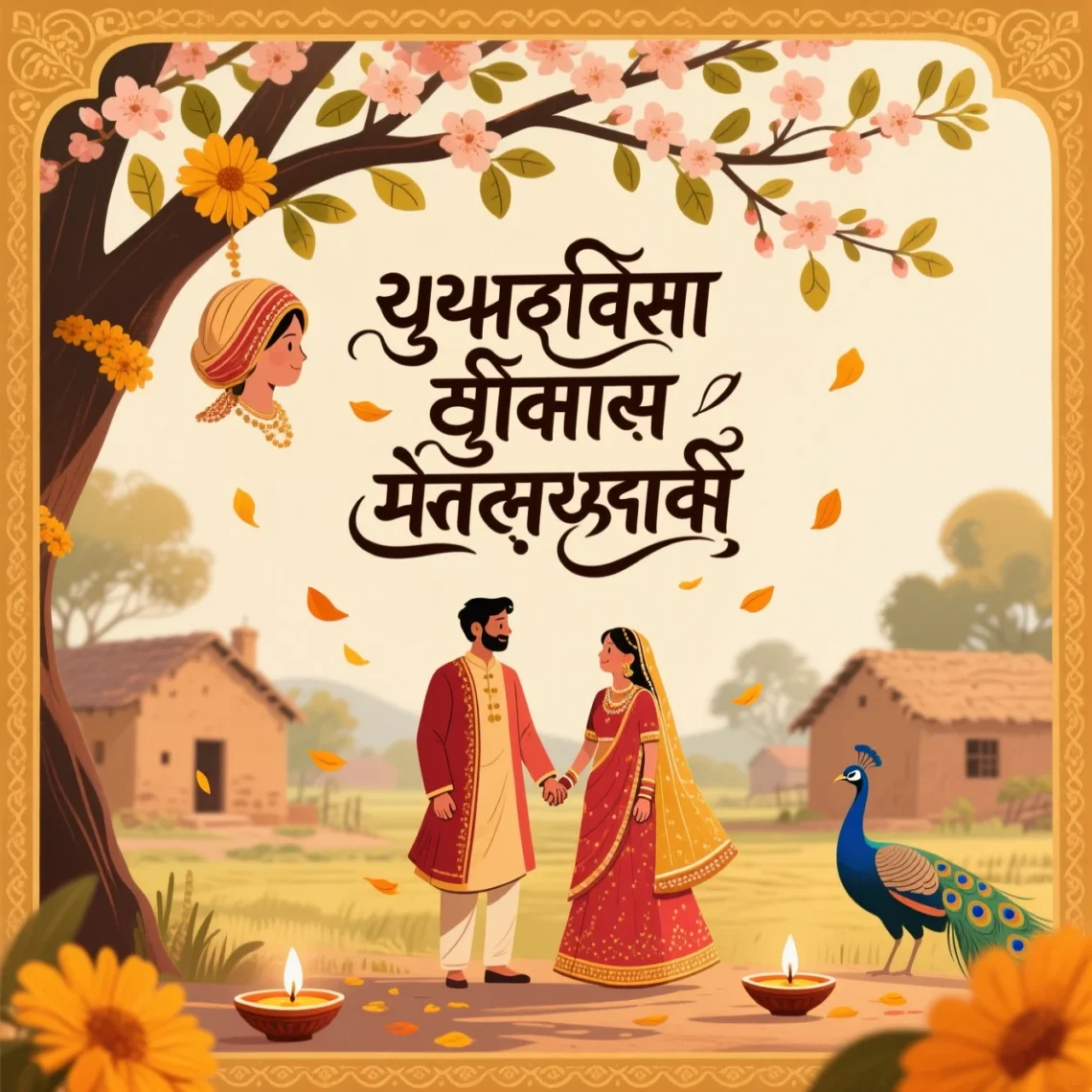 anniversary wish for daughter and son in law in hindi