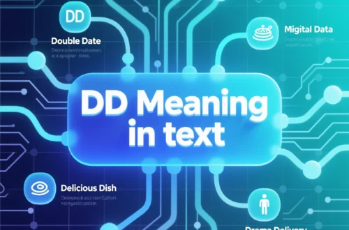 dd meaning in text