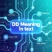 dd meaning in text