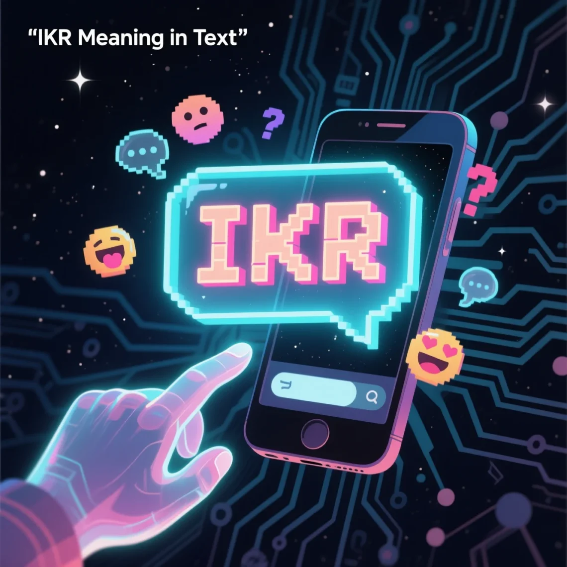 ikr meaning in text