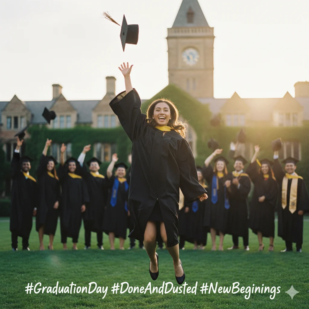 Graduation Caption