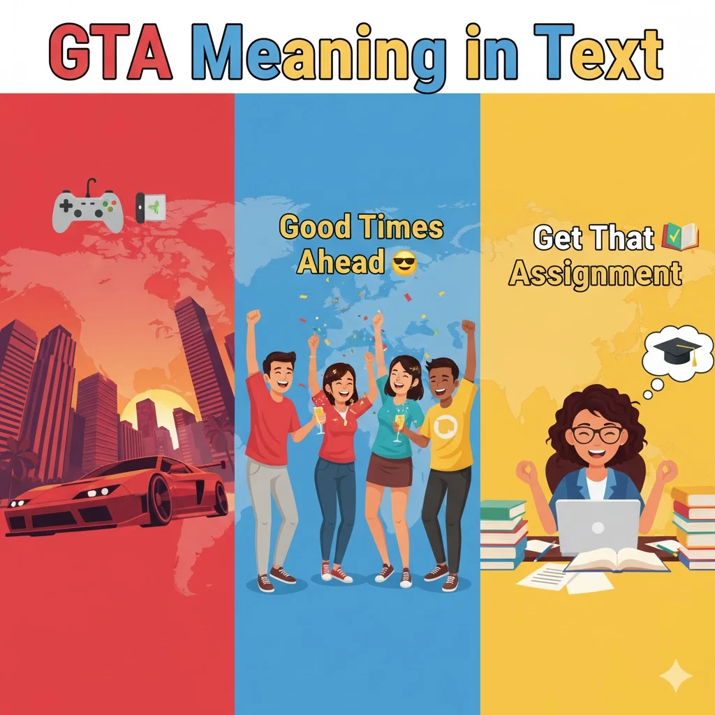 GTA Meaning in Text