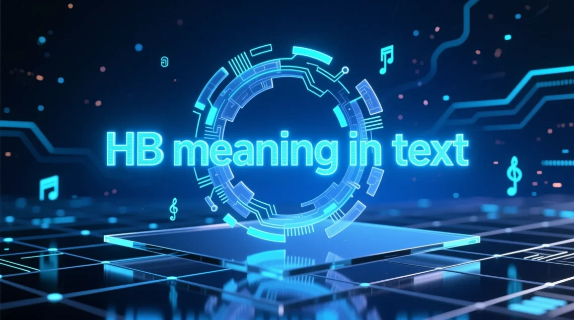 hb meaning in text