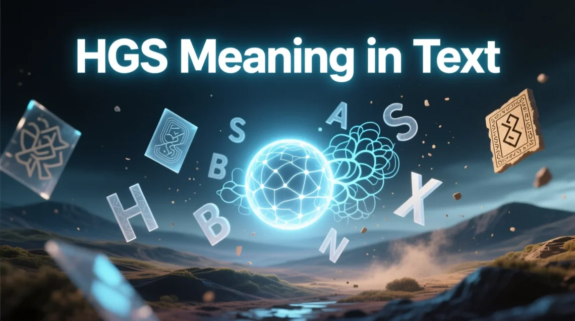 hgs meaning in text