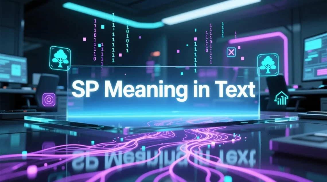 sp meaning in text