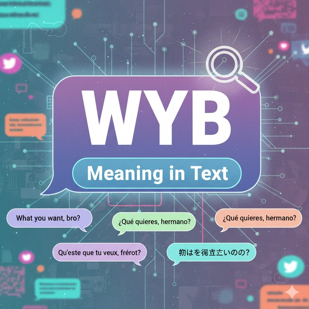 wyb meaning in text