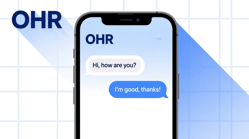 ohr meaning in text