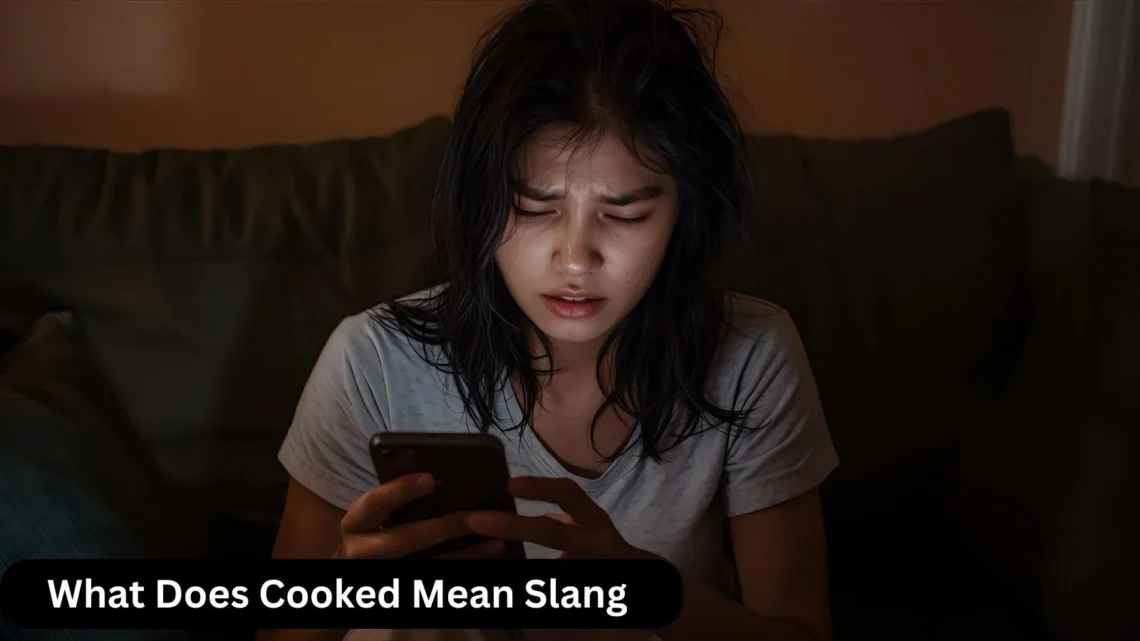 What Does Cooked Mean Slang