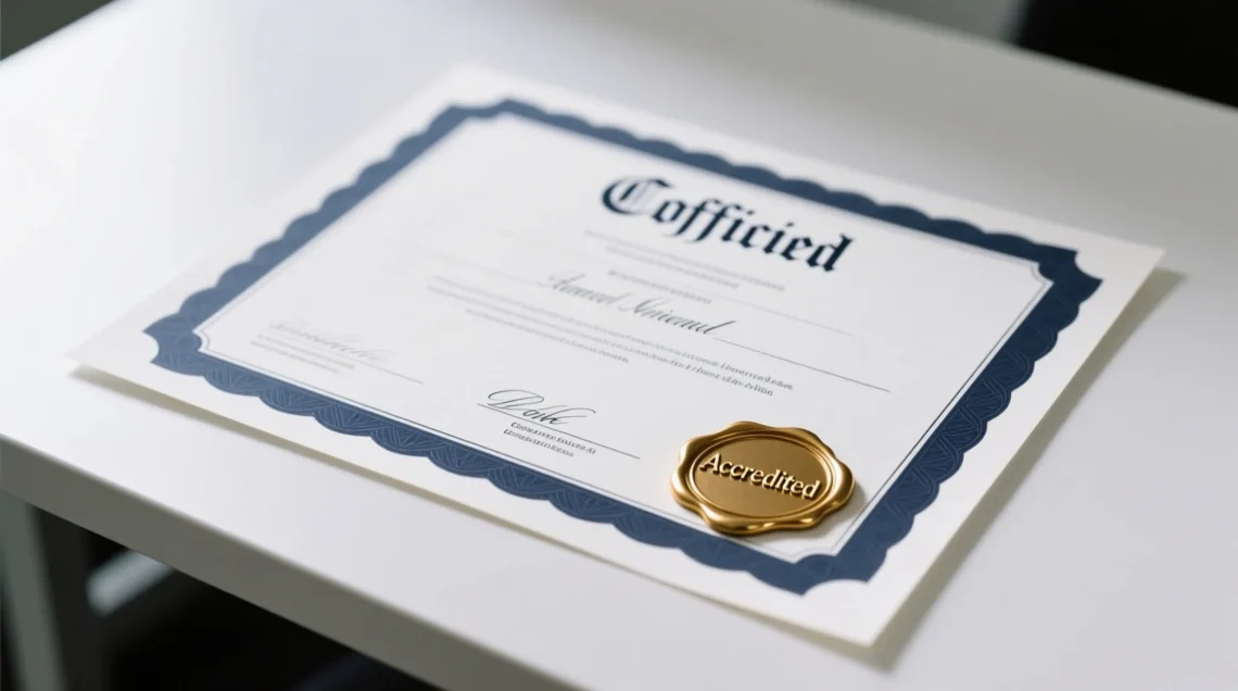 what does accredited mean