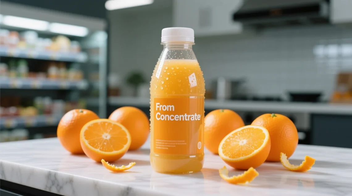 what does from concentrate mean