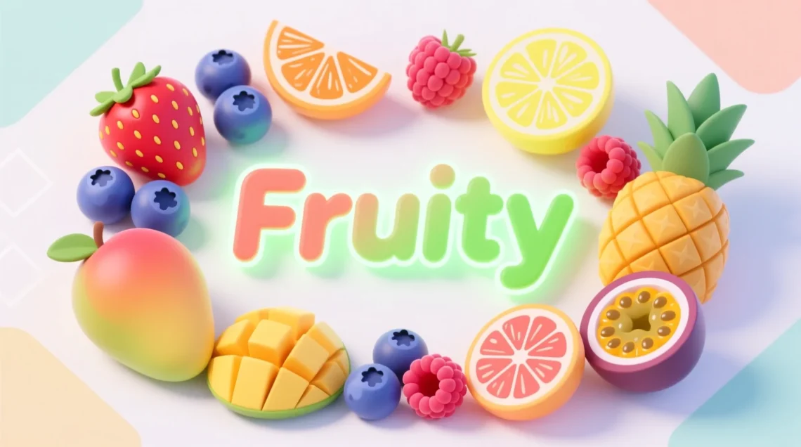 what does fruity mean