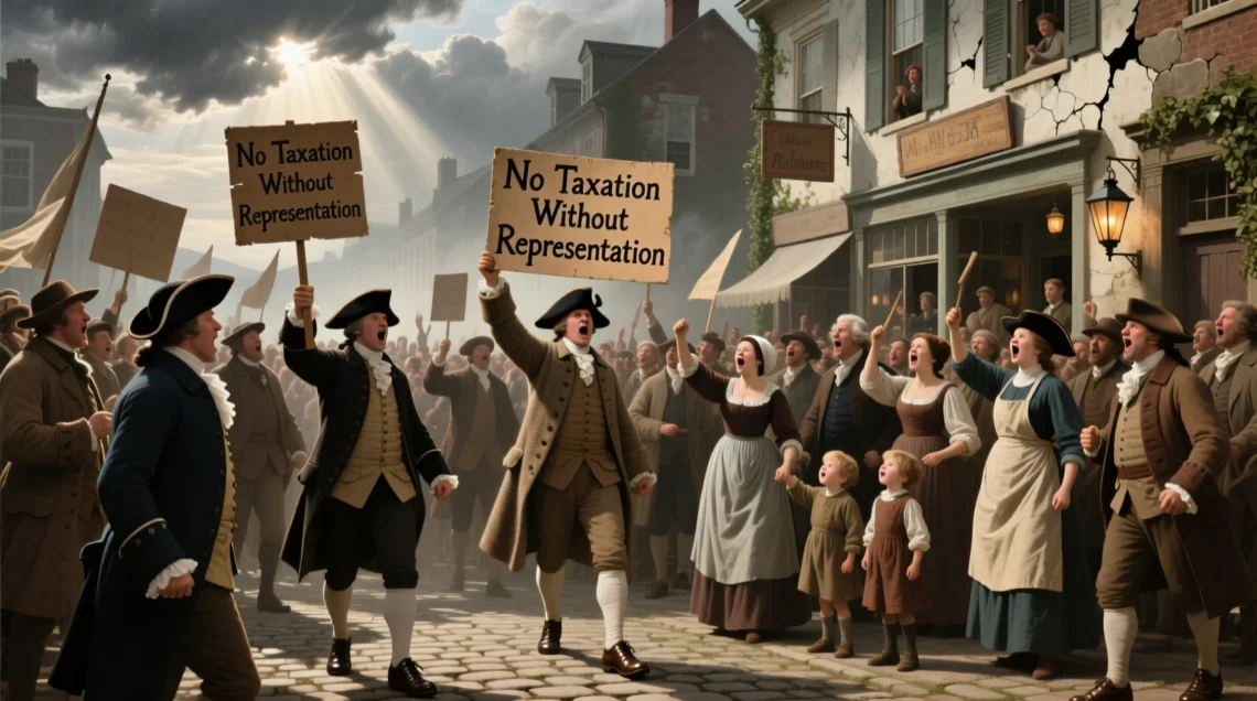 what does no taxation without representation mean