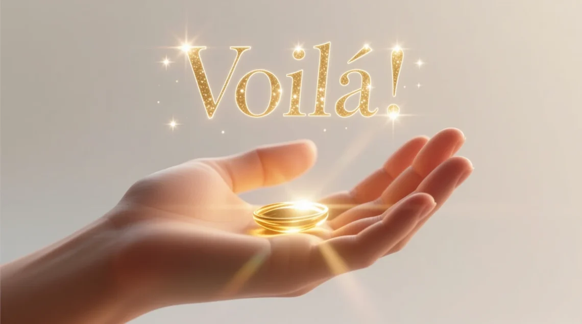 what does voila mean