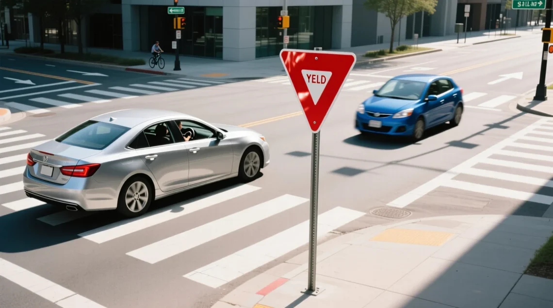 what does yield mean driving
